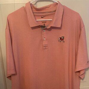 Nike UGA Collard Shirt Georgia Bulldogs XXL Polo